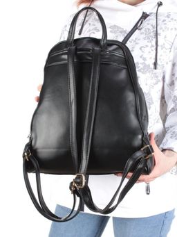 T3539 BLACK Сумка-рюкзак (искусственная кожа) - Фабричный китай фото 7