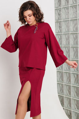 Костюм BegiModa 3105 бордо  фото 2