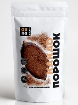 Guru Какао-порошок алкализованный 250 гр.  фото 7