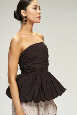 Топ-корсет с баской Choco