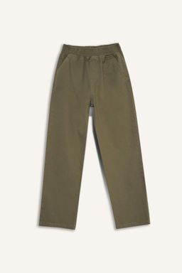 %100 Pamuk Beli Lastikli Gabardin Pantolon Erkek _ocuk - Defacto фото 7