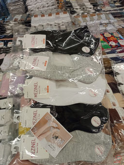 Женские носки из хлопка