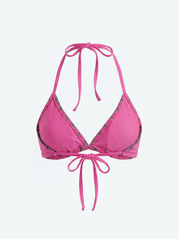 ?izgili ??kar?labilir Pedli Kad?n Bikini ?st