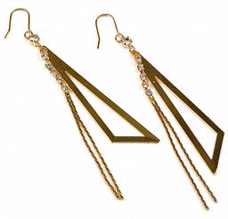 Серьги PS0575 золото