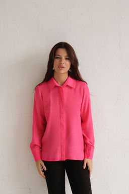 Рубашка с супатной застёжкой свободного силуэта - Martichelli фото 11