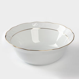 Сервиз столовый Добрушский завод «Бельё», 48 предметов, фарфор, белый