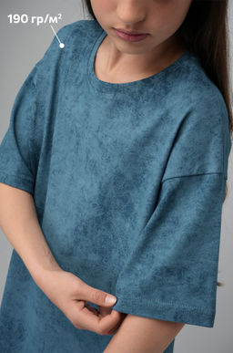 Детская футболка оверсайз Happyfox