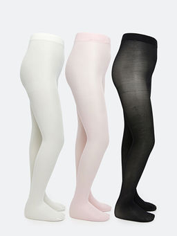 Basic K?z ?ocuk K?lotlu ?orap 3l?