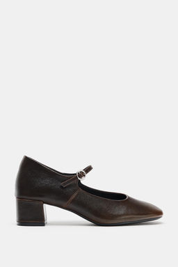 LEATHER HEELS - Zara фото 4