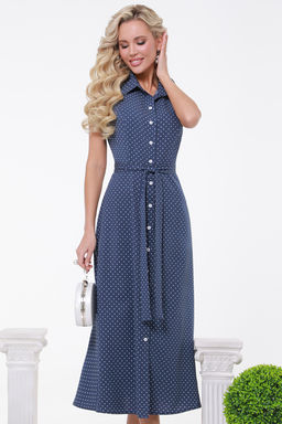 Платье миди с открытой спиной - Dstrend фото 4