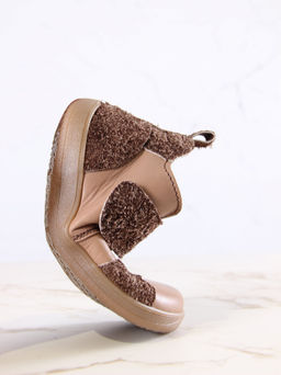 Ботинки женские демисезонные 206.NATAbr.Коричневый джангл+коричневый бабил/Шерсть