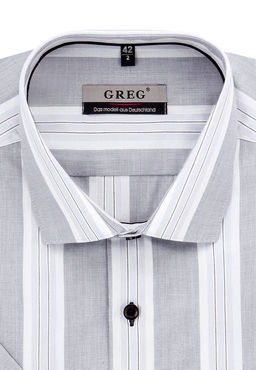 Сорочка мужская короткий рукав GREG Gb331/101/27/Z/1