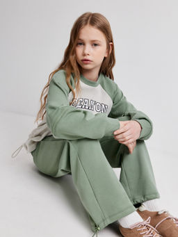 ACOOLA / Брюки детские для девочек Russet_pn бледно-зеленый  фото 3