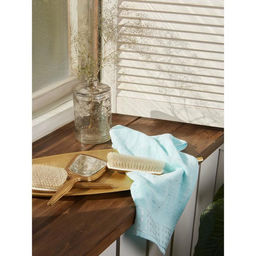 Полотенце махровое LoveLife Square 30х60 см, цвет небесный,100% хлопок, 360 гр/м2  фото 4