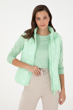 Женский ЗЕЛЕНЫЙ жилет - U.s. polo assn фото 3
