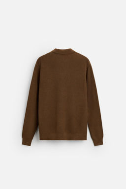 PURL KNIT POLO SHIRT - Zara фото 7