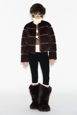 FAUX FUR HEIQ XREFLEX SKI COLLECTION JACKET