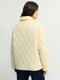 Куртка стёганая с вельветовым воротником / Zarina  фото 11