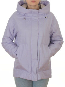 9607 LILAC Куртка стеганная демисезонная женская (100 гр. холлофайбер)