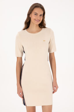 Kad_n Krem Triko Elbise - U.s. polo assn фото 2