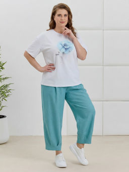 Брюки Габриэлла из вискозы со льном - Виотекс фото 5