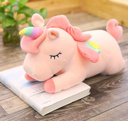 Мягкая игрушка Единорог лежачий 30 см