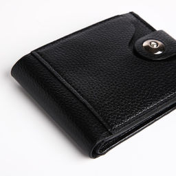 Портмоне мужское «Фади», на магните, три отделения, чёрное