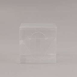 Цена за 5 шт. Складная коробка из PVC, прозрачная, 7?7?7 см - UPAK LAND фото 4