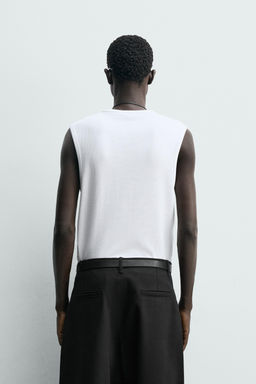 RIBBED TANK TOP - Zara фото 11