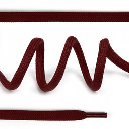 Шнурки круглые полиэфир 07мм 130см арт.321/7 цв.бордо 8023 уп.50шт