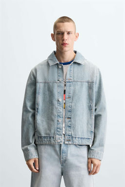 BASIC DENIM JACKET - Zara фото 2
