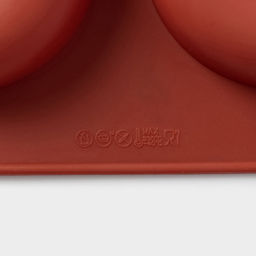 Форма для выпечки Доляна «Сладости.Пончики», силикон, 29×17 см, 6 ячеек, d=6.8 см, коричневая