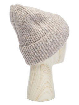 Шапка жен. шерсть+акр LB-M99005 beige melange - Labbra фото 2