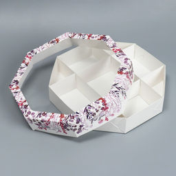 Цена за 5 шт. Коробка кондитерская, упаковка, For you, 27?27?5 см