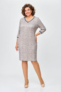 Платье Swallow 686.2 принт леопард