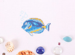 Klart набор для вышивания 8-470 Рыба-хирург 10 х 8.5 см