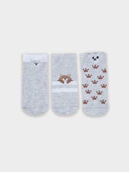 Носки детские в наборе, 3 пары