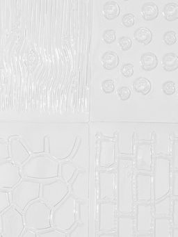 Печати для мастики Доляна «Кирпичи», 4 шт., 30.5×15.5×0.1 см, пластик, прозрачные