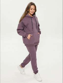 Люкс костюм женский (фиолетовый)