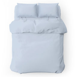 Пододеяльник Евро Макси на кнопках "Родник" 240х215см, перкаль 115г/м2, хлопок 100%, упаковка "классическая" ПВХ 28х41см, "Домашняя мода" (Россия)