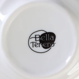 Набор для специй BellaTenero, 5 предметов: солонка 80 мл, перечница 80 мл, сахарница с ложкой 170 мл, на бамбуковой подставке, фарфор, белый