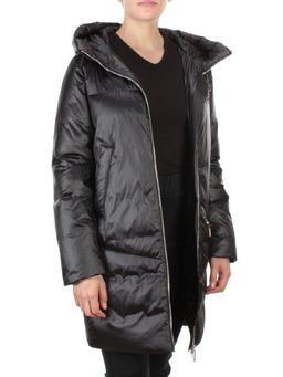 GWD21530P BLACK Пальто зимнее женское PURELIFE (200 гр .холлофайбер) - Fashion фото 6