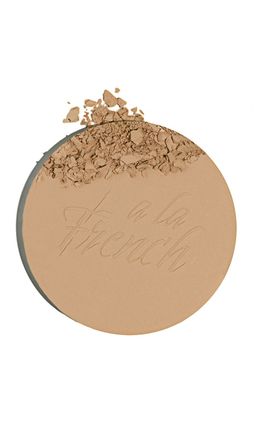 .Alvin Dor A LA FRENCH ALF-03 Пудра тон 03 Natural beige компактная фиксирующая Eclat Naturel 10