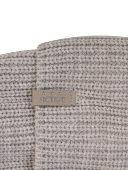 Комплект вязаный светло-серый меланж Ш-118 (56-58)