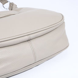 Сумка-мешок на молнии, наружный карман, длинный ремень, цвет серо-бежевый - Simaland фото 3