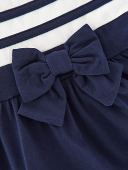 Платье для девочки UD 1578 бел/синий - Mini maxi фото 5