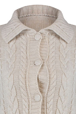 Tas Crop Polo Yaka Triko H?rka TWOAW22HI0448