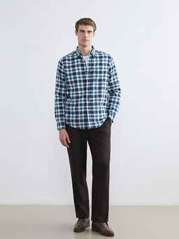 Regular Fit Ekose Erkek G?mlek