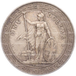 1 доллар 1911 года Великобритания Торговый доллар