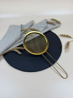 Цена за 2 шт. Сито золото 12см OLS-432-3